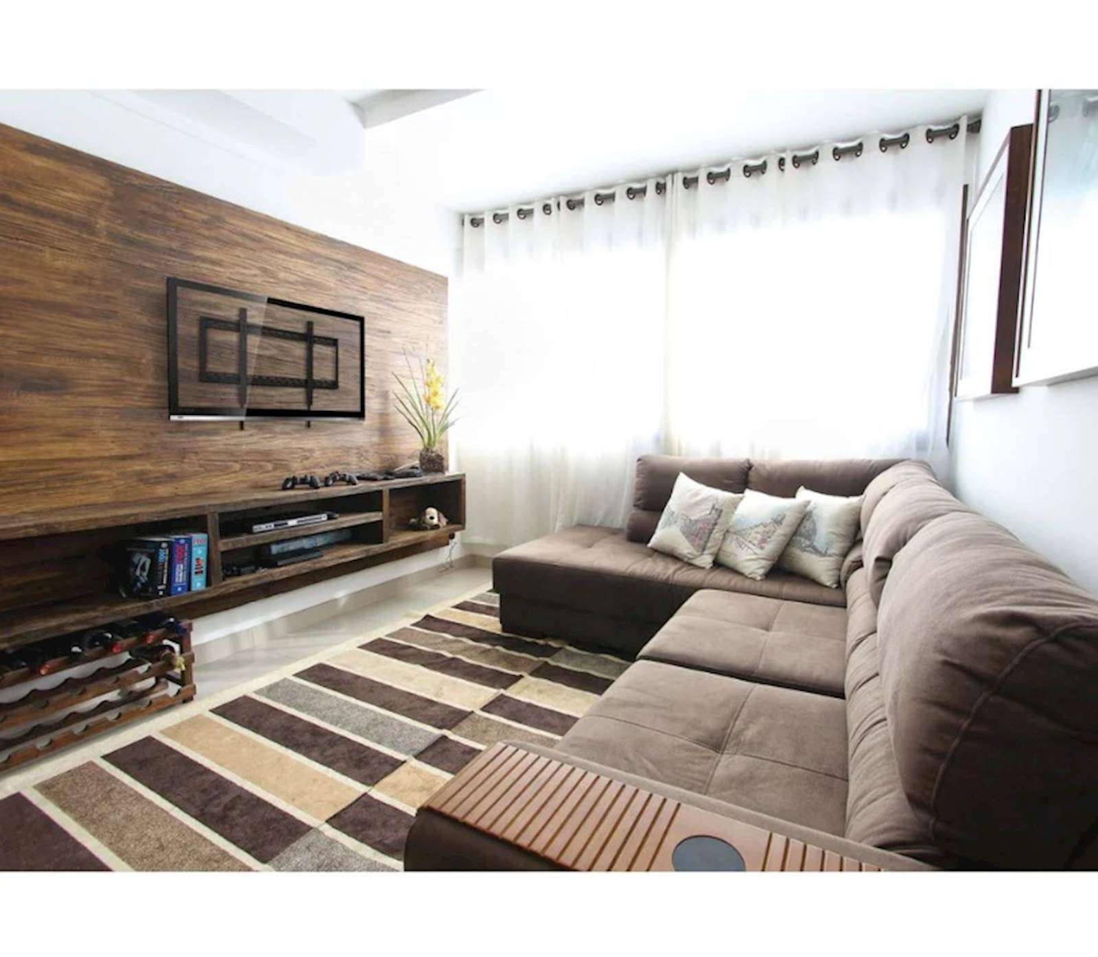 Nosač za TV MANHATTAN zidni 60" do 100"