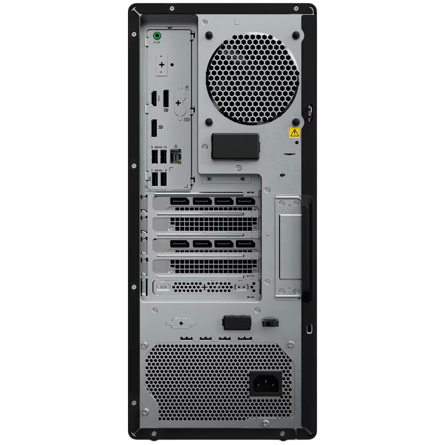Lenovo ThinkStation P3 Tower, i7-13700, 2x 16 GB DDR5-4400MHz, 1 TB SSD PCIe, NVIDIA T1000 8GB GDDR6,Front: 4x USB 3.2, 1x USB 3.2 Type C, Back: 4x USB 3.2, 2x DP, 1x HDMI, 1x Rj 45 GbE, USB Kb/Mouse, 750W, No OS, 3Yr
