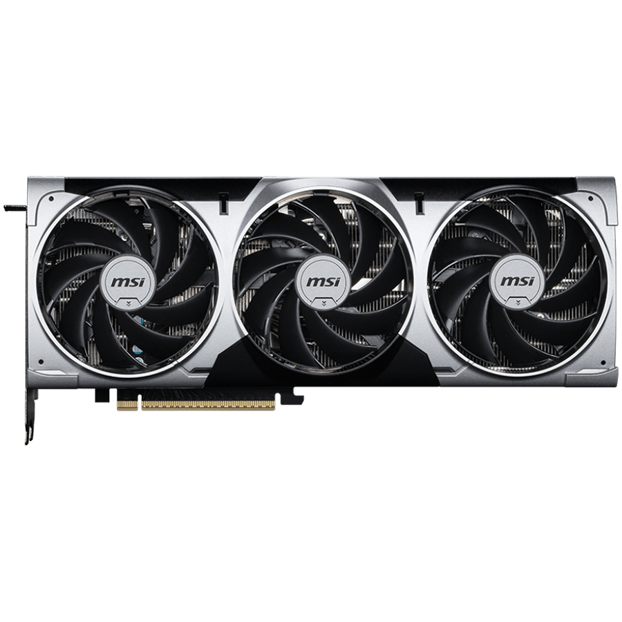 MSI Video Card Nvidia RTX 5080 16G VENTUS 3X OC PLUS (16GB GDDR7/256bit, PCI-E Gen5, 3x DP 2.1, 1x HDMI 2.1, 1x 16-pin Power Connector, 850W recommended PSU, Retail)