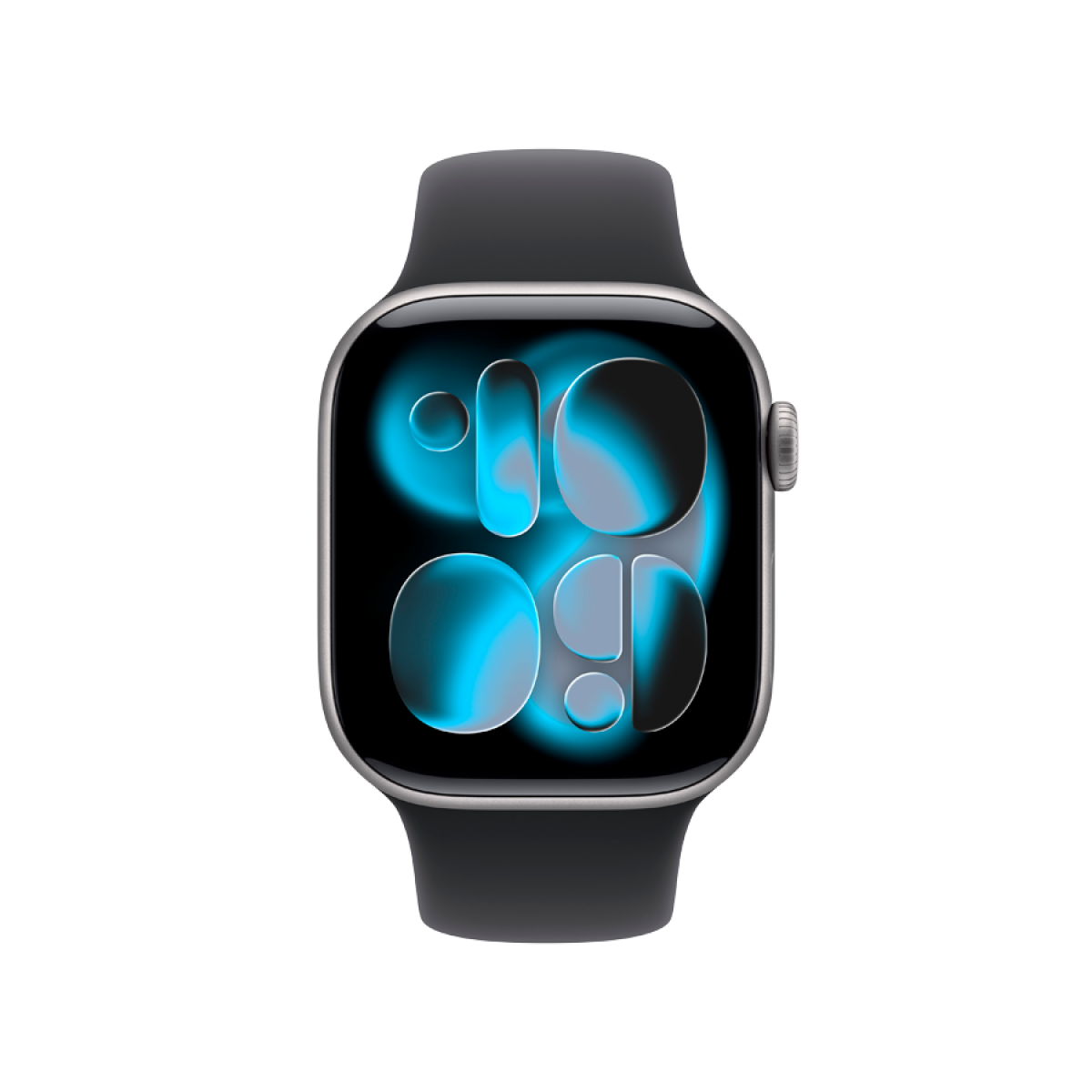 Apple Watch Series 11 GPS 42mm Space Grey Aluminium Case with Black Sport Band - S/M,Model A3331