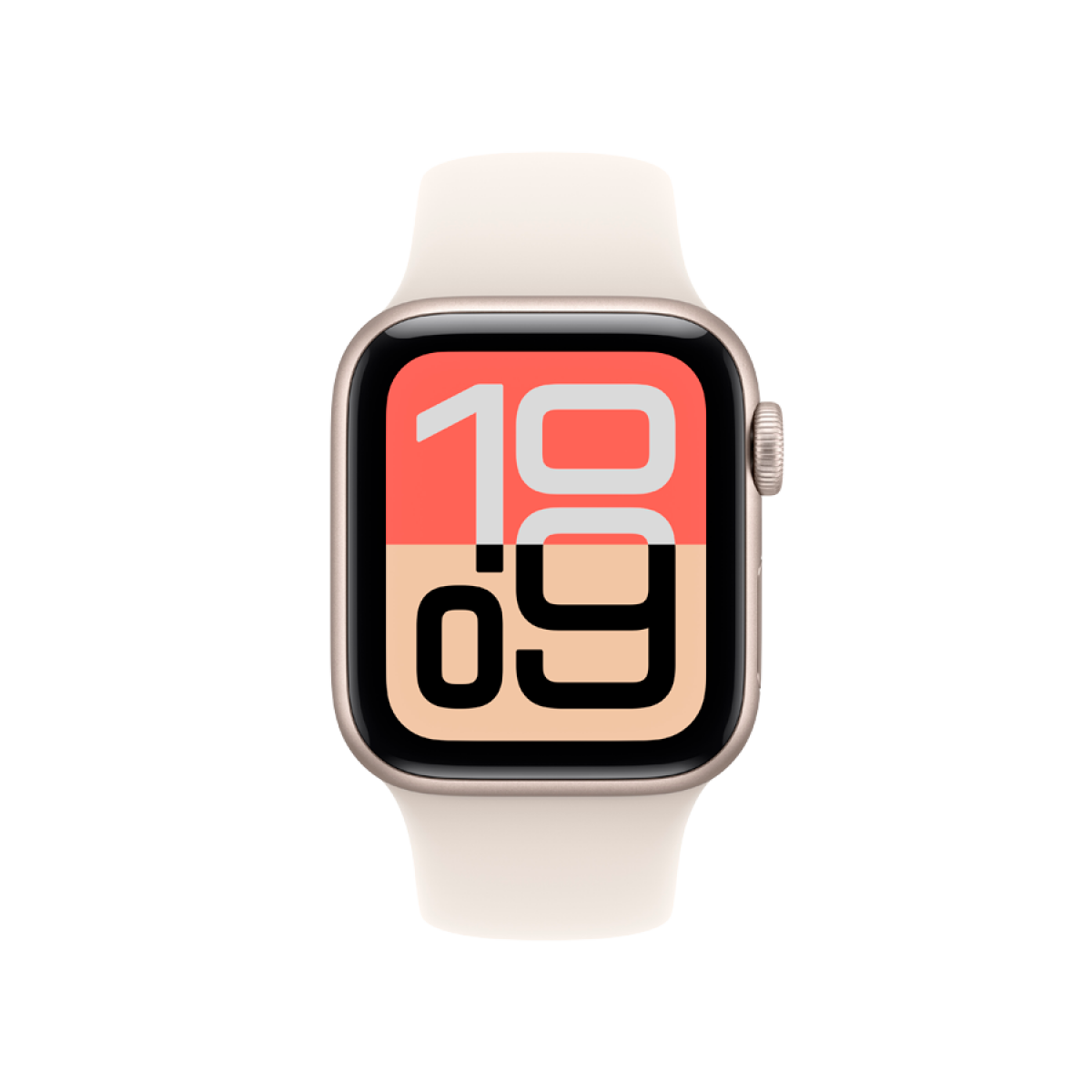 Apple Watch SE 3 GPS 40mm Starlight Aluminium Case with Starlight Sport Band - M/L,Model A3324