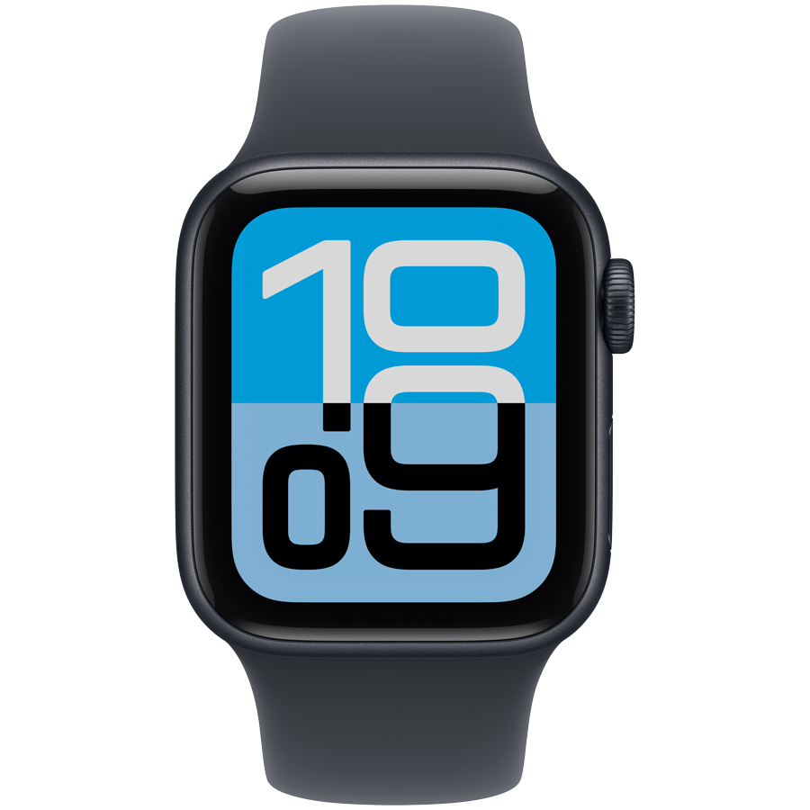 Apple Watch SE 3 GPS 40mm Midnight Aluminium Case with Midnight Sport Band - S/M,Model A3324