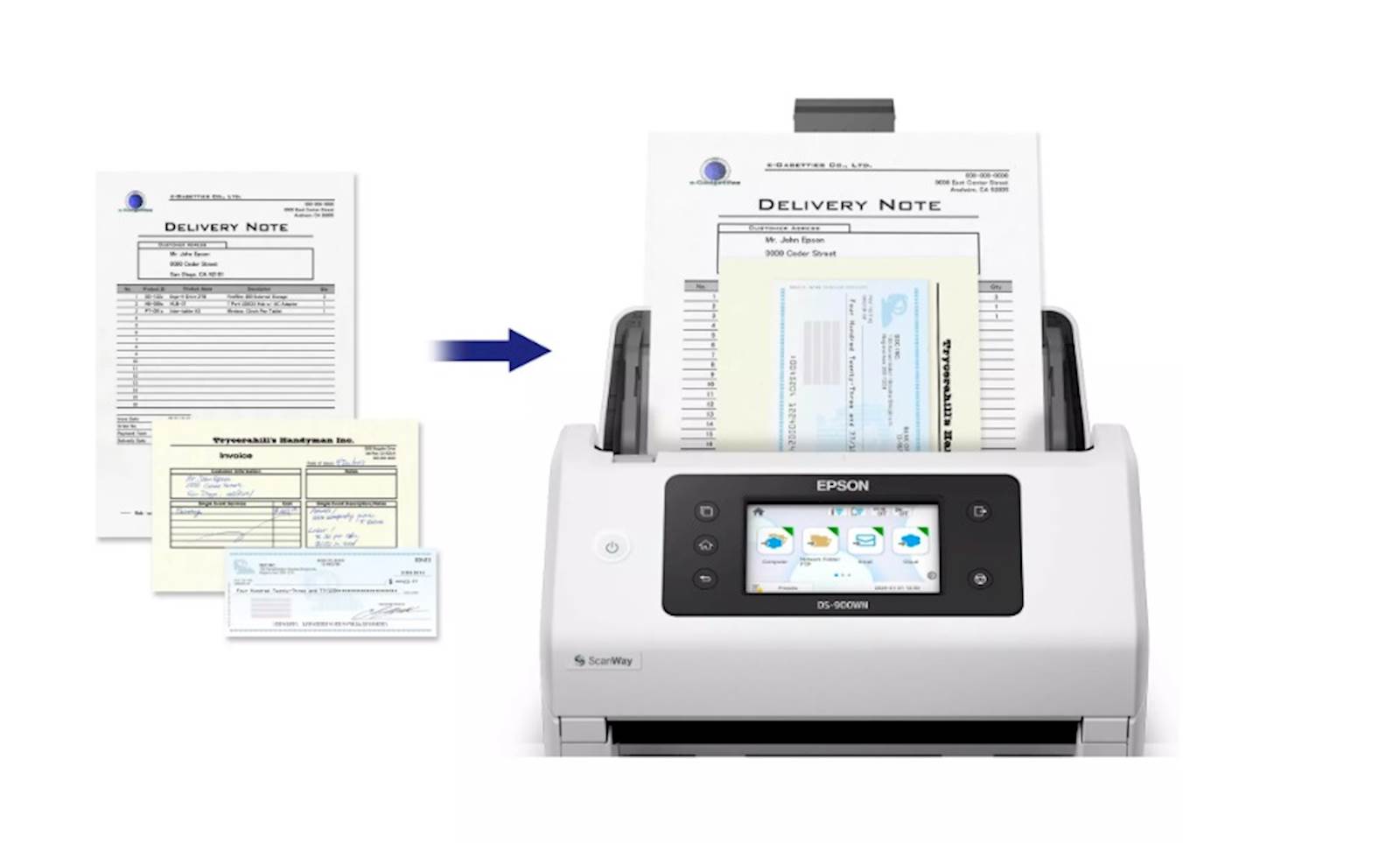 Skener EPSON WorkForce DS-900WN