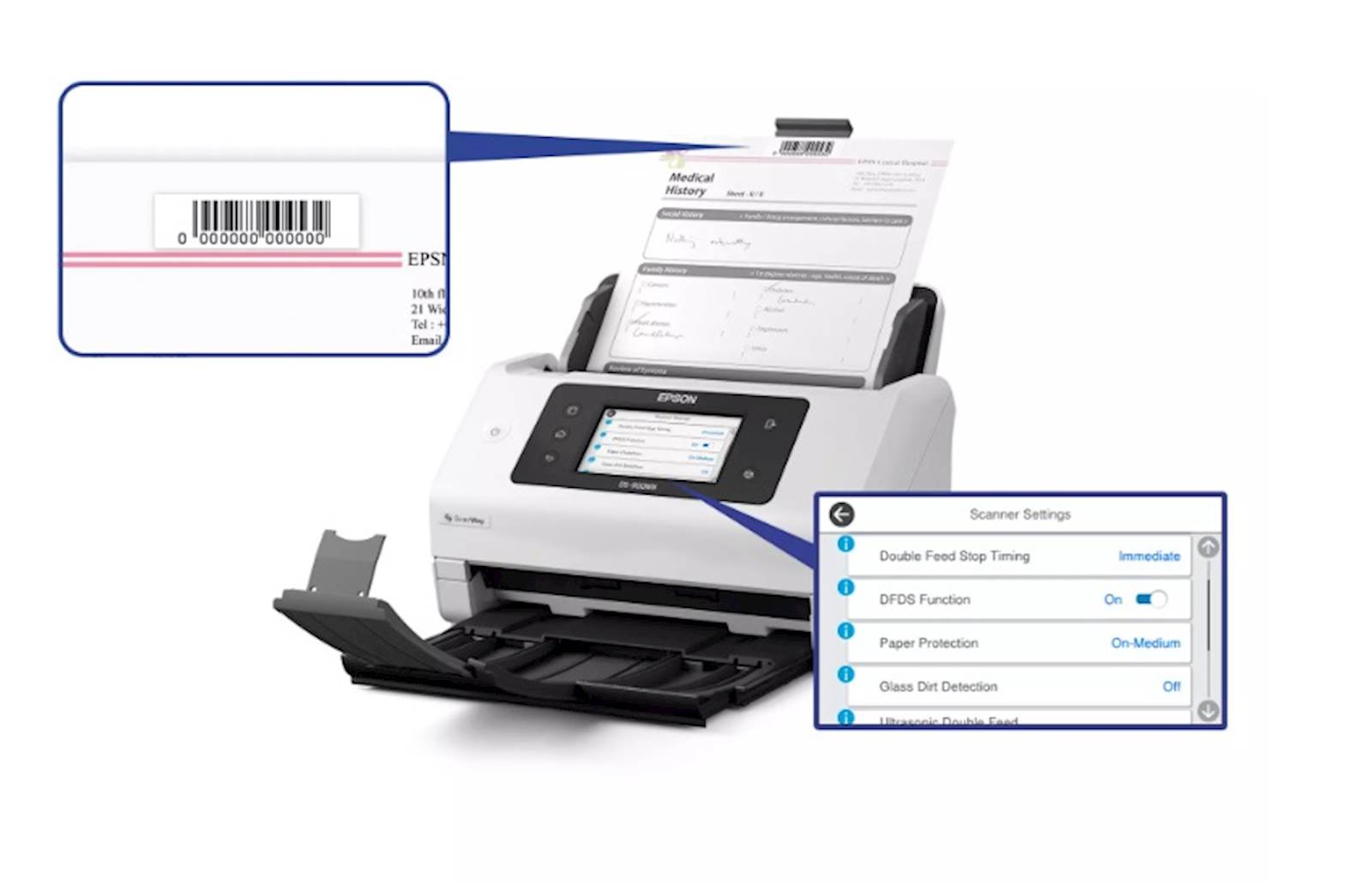 Skener EPSON WorkForce DS-900WN