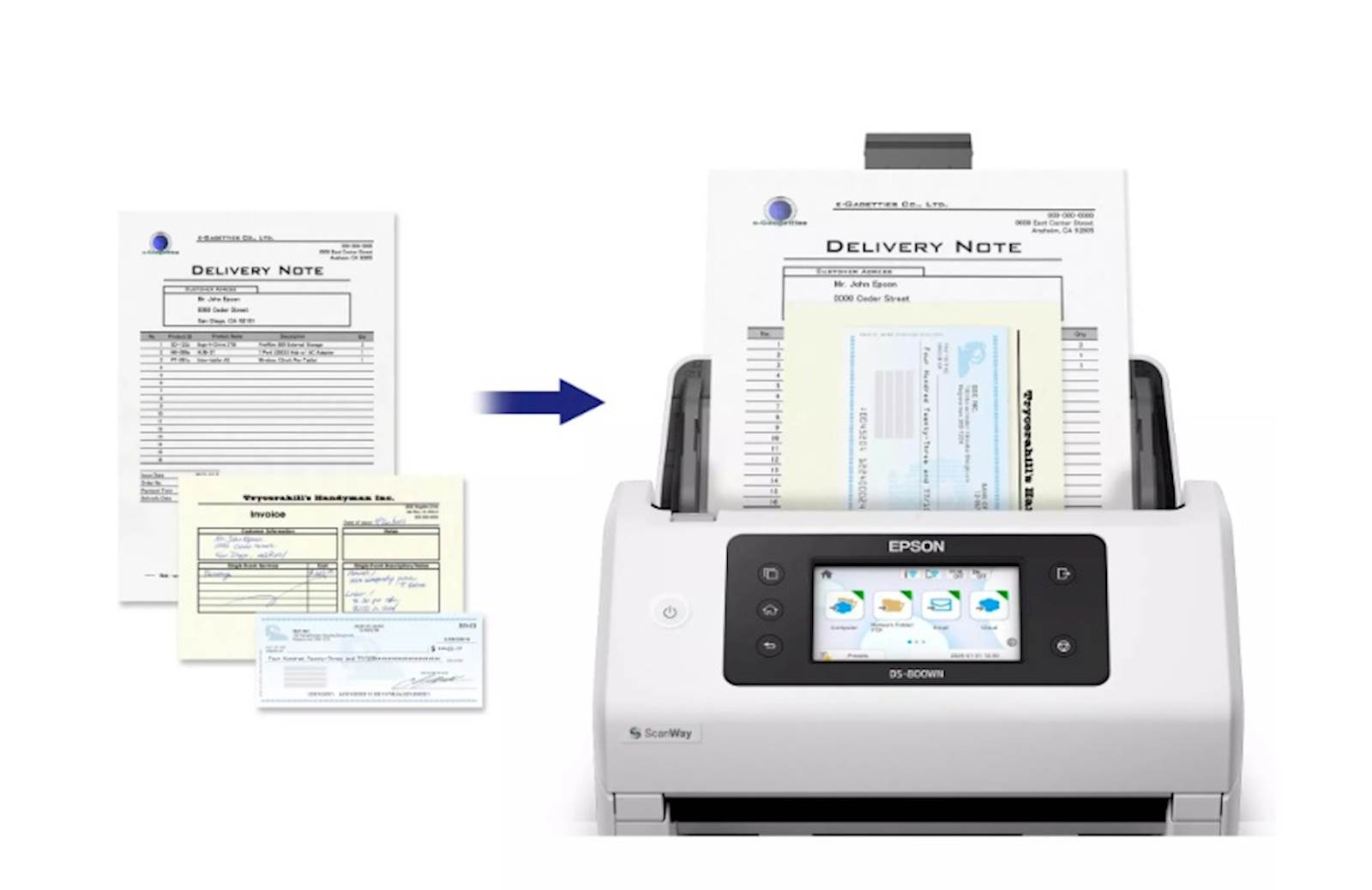 Skener EPSON WorkForce DS-800WN