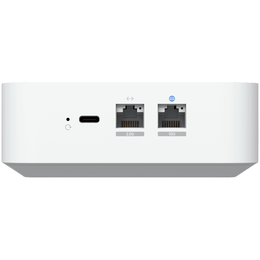 Ubiquiti UniFi Express 7 UX7-EU Mesh-scalable, super-compact 10G Cloud Gateway with integrated WiFi 7, 10 GbE RJ45 WAN port, 2.5 GbE RJ45 LAN port to extend network, up to 30+ UniFi devices and 300+ clients