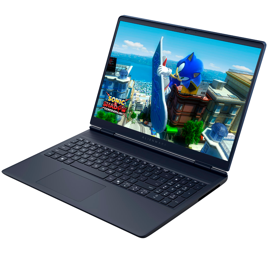 Alienware 16 Aurora AC16250, 16" WQXGA (2560 x 1600) 120Hz, 300 nits, Intel Core 7 240H, 32GB, 2x16GB, DDR5 5600 MT/s, 1TB M.2 PCIe, GeForce RTX 5060 8GB GDDR7, Wi-Fi 7, HD Cam, 2x USB 3.2, 2x USB C 3.2, HDMI, RJ45, Backlit US KB, 96 Whr, W11Pro, 3Yr