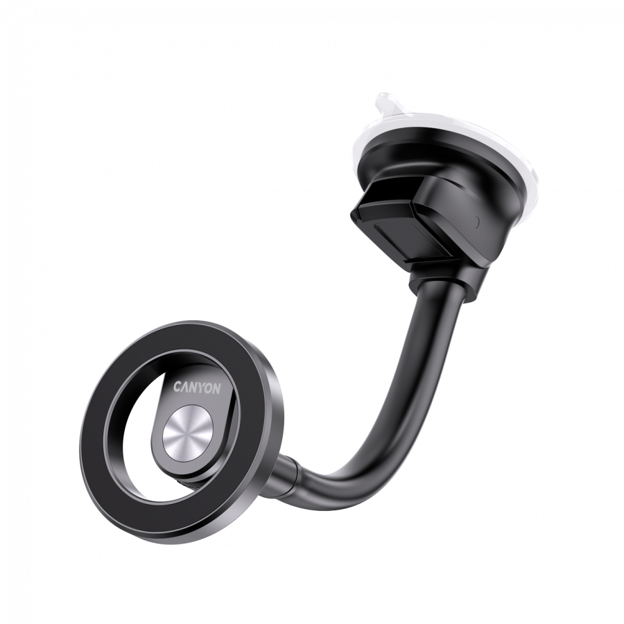 CANYON Magnetic car holder OnGrip 12 suction + air vent Black