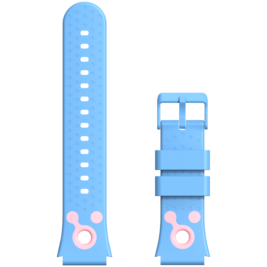 Canyon Kids Watch ZEFIR KW-49 E-SIM 4G GPS WiFi Video Music Games English learning, Pink&Blue