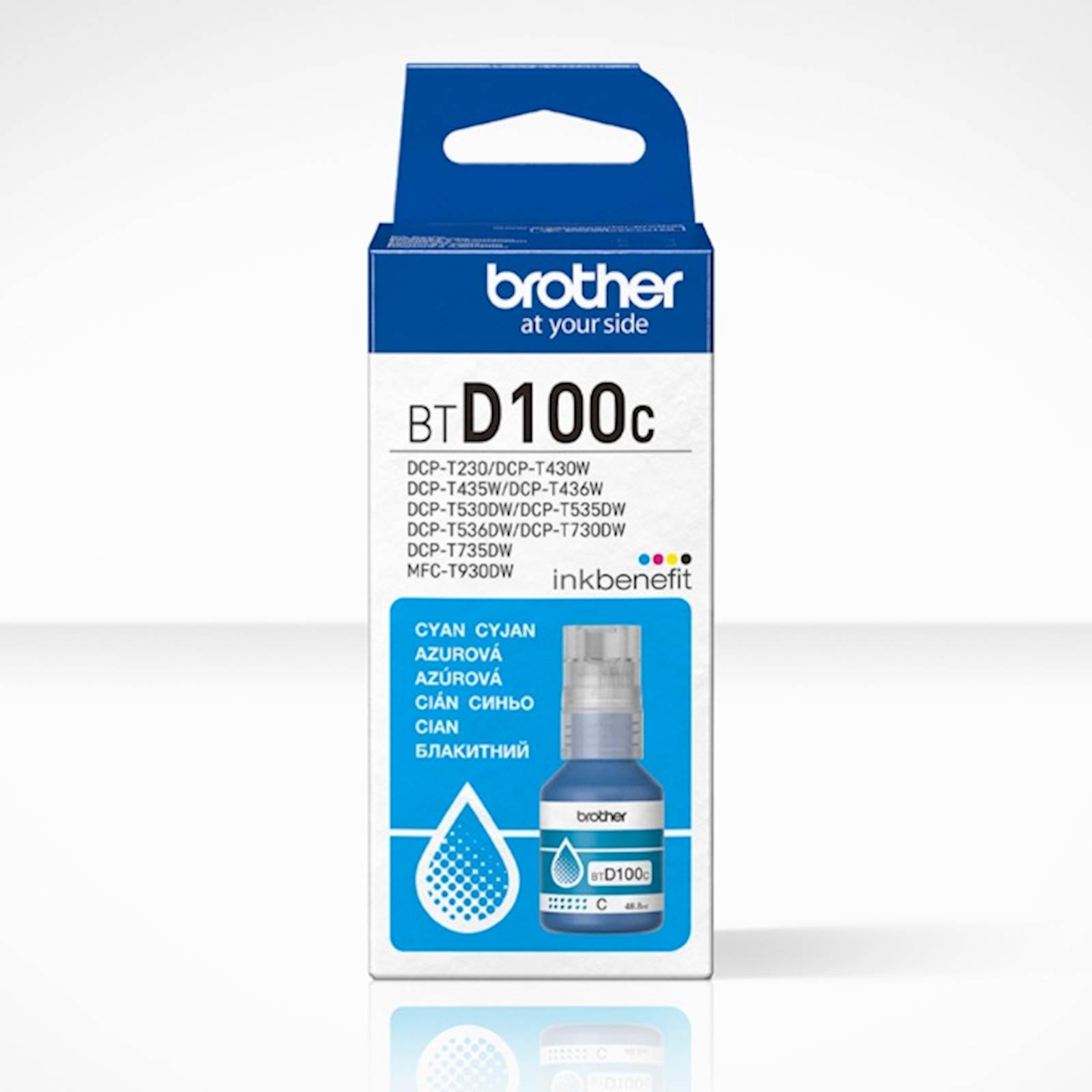 Tinta BROTHER BTD100C