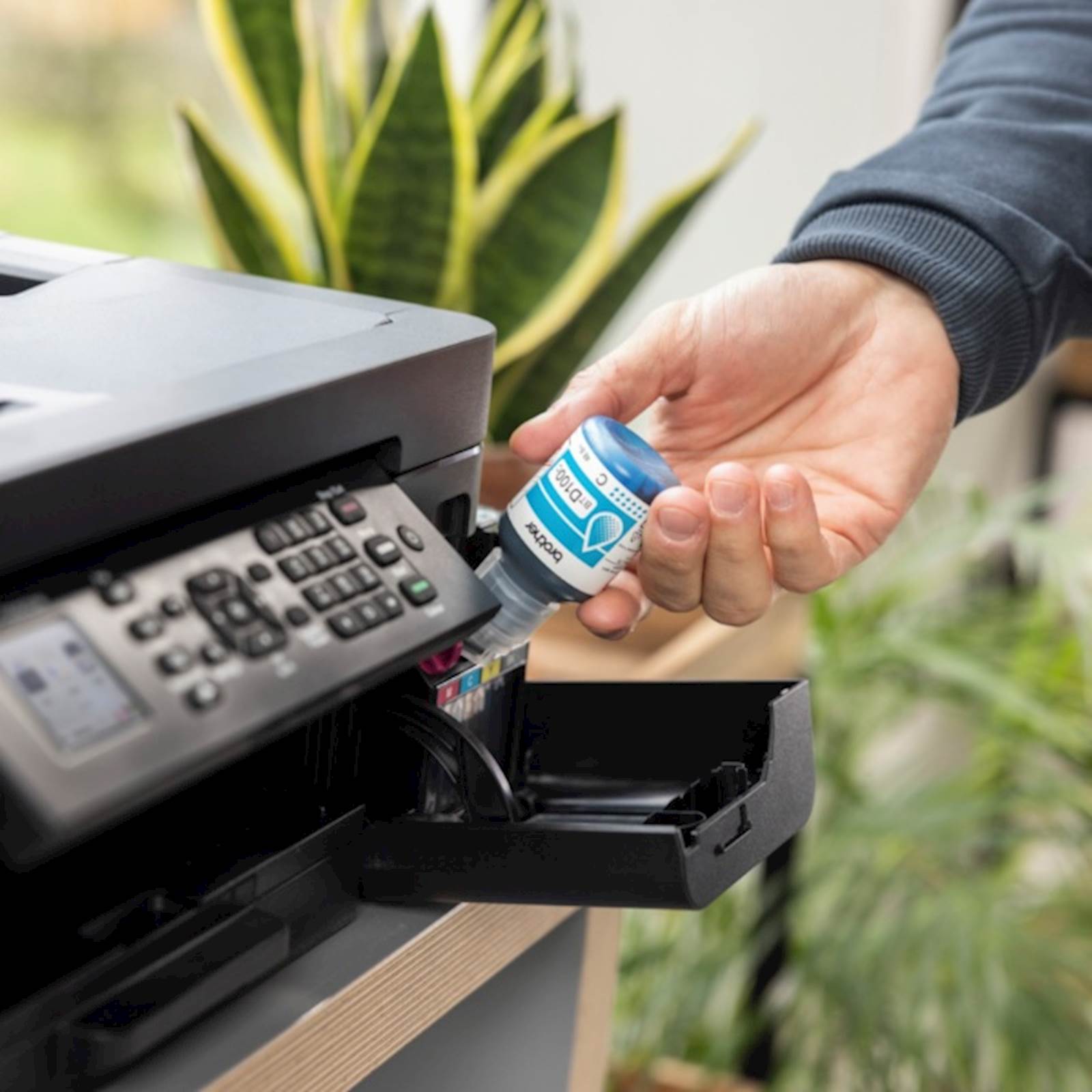 Tinta BROTHER BTD100C