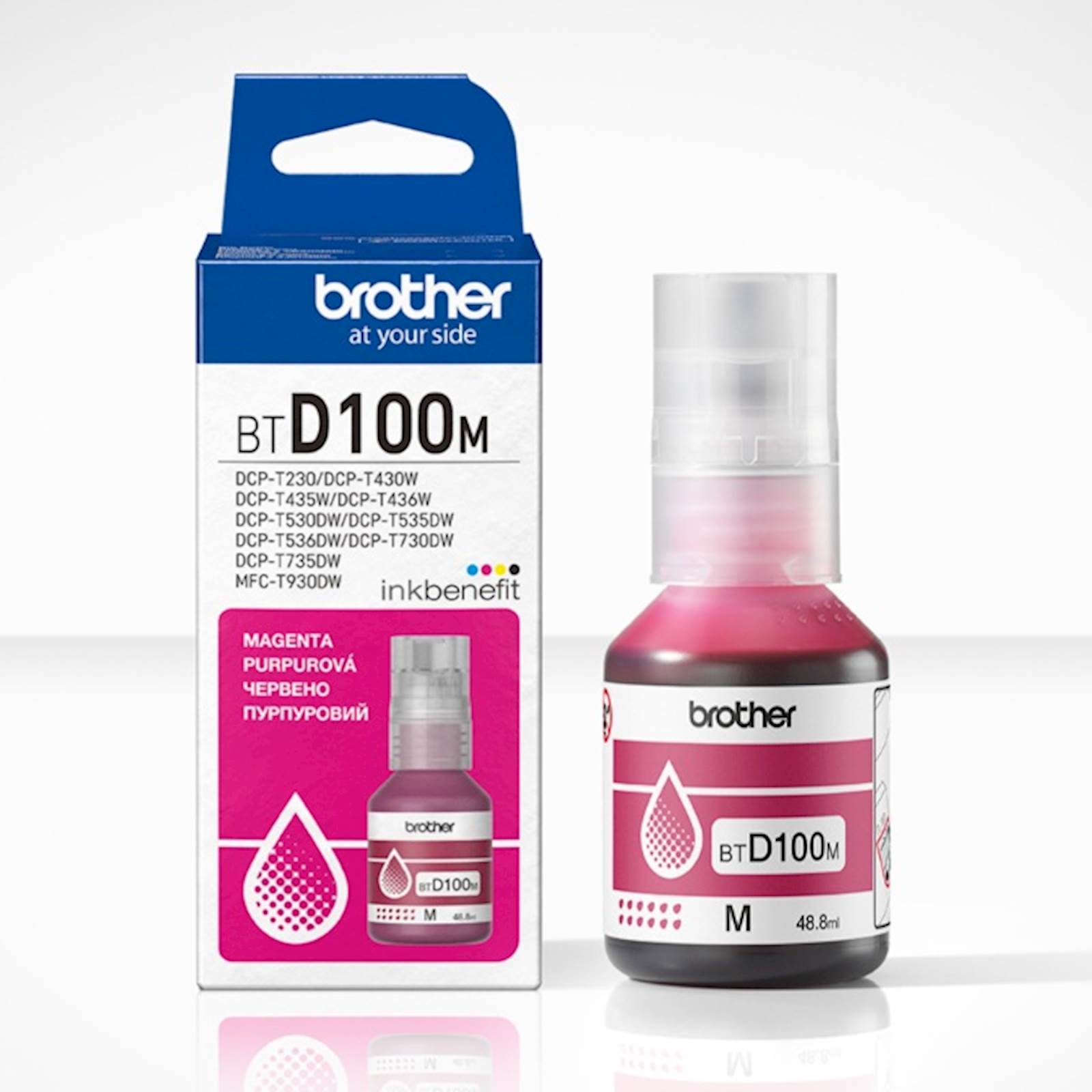 Tinta BROTHER BTD100M