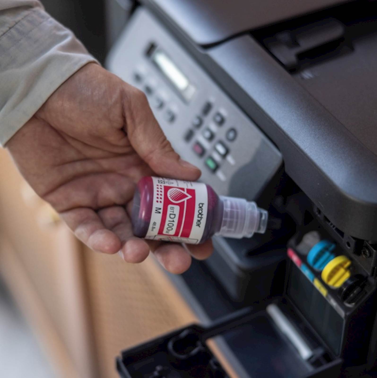 Tinta BROTHER BTD100M