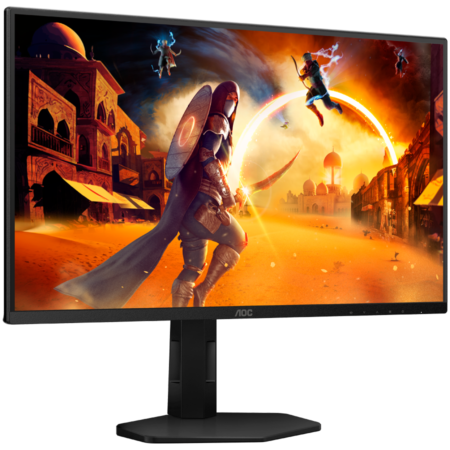 AOC Monitor Gaming 25G4SXU 24.5" Fast IPS, 1920x1080, 310Hz (OC), 0.3ms MPRT (1ms GtG), 400cd/m2, 1000:1, Adaptive Sync, G-Sync Compatible, HDR400, USB hub, 2x HDMI, 1x DP, Full Ergo