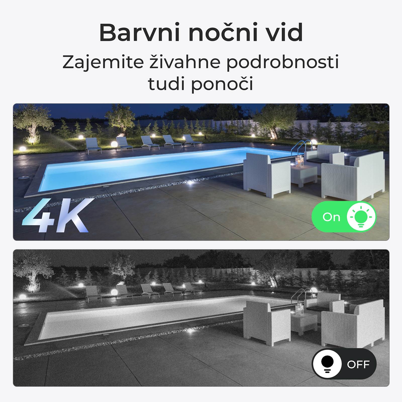 Reolink IP Kamera Trackmix Serija P760 4K, Dvojna leća, POE