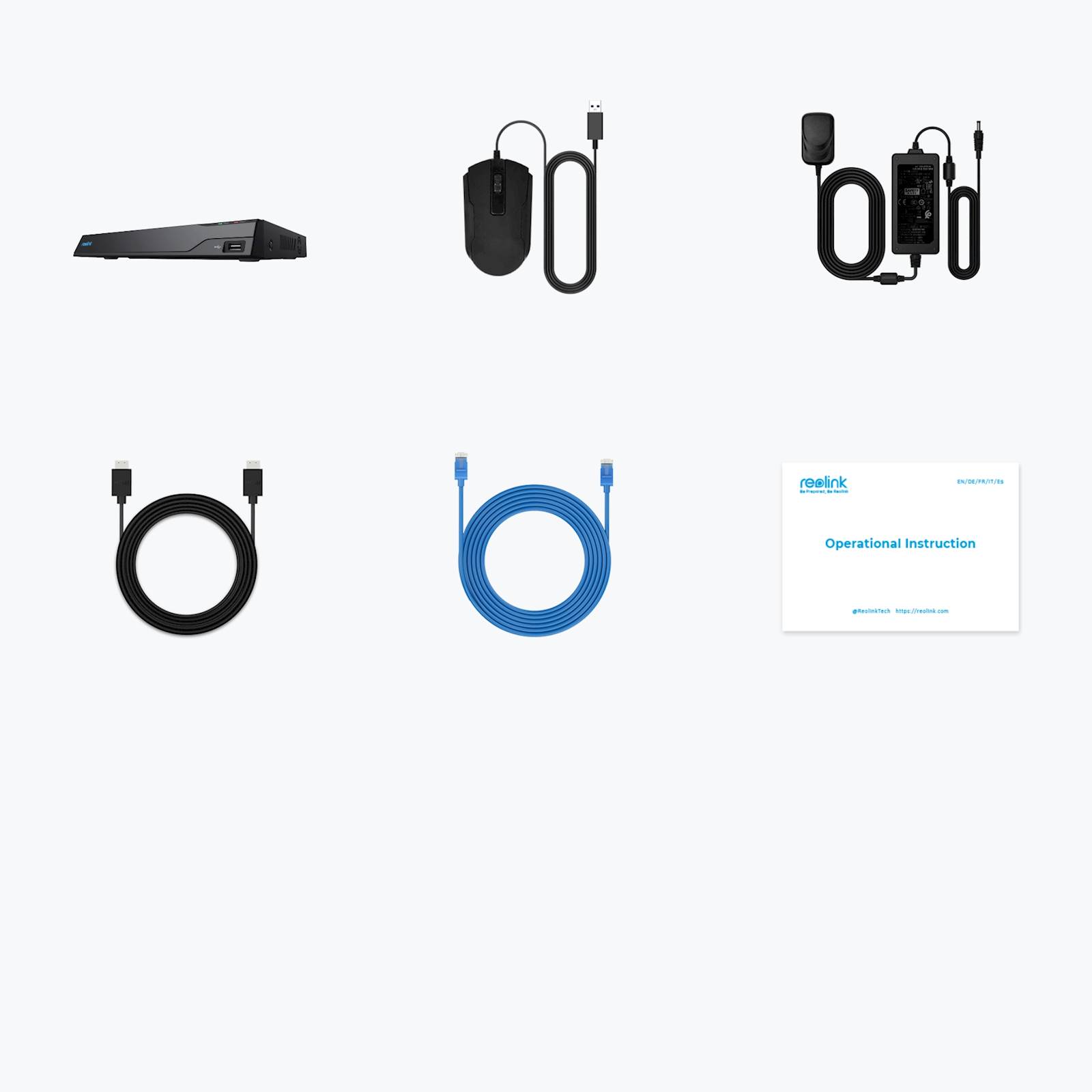 Reolink NVR snimač NVS16 16MP, 16 kanalni POE, 4TB HDD, 24/7 snimanje