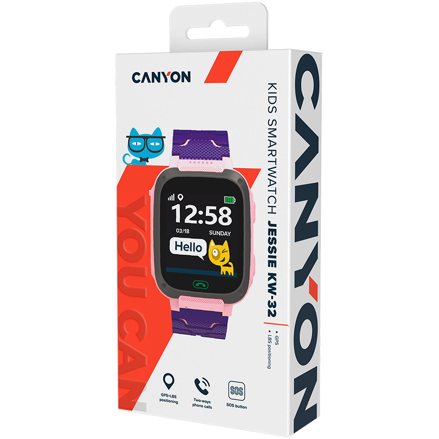 CANYON kids watch Jessie KW-32 GPS