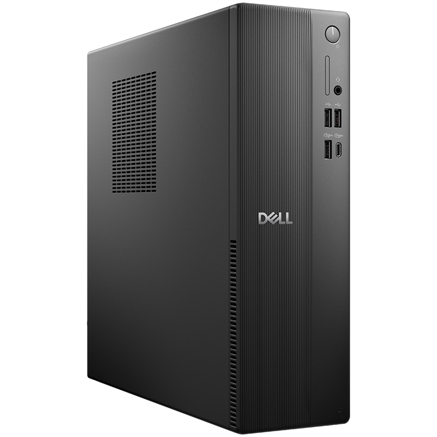 Dell Pro Slim Essential QVS1260, i3 14100, 1x 8GB RAM DDR5, 512GB SSD PCIe M.2, WiFi 6+BT 5.4, Front: 1x USB C 3.2, 1x USB 3.2, 2x USB 2.0, Back: 2x USB 3.2, 2x USB 2.0, HDMI, DP, RJ45, No KB/Mouse, 180W, Ubuntu, 3Yr