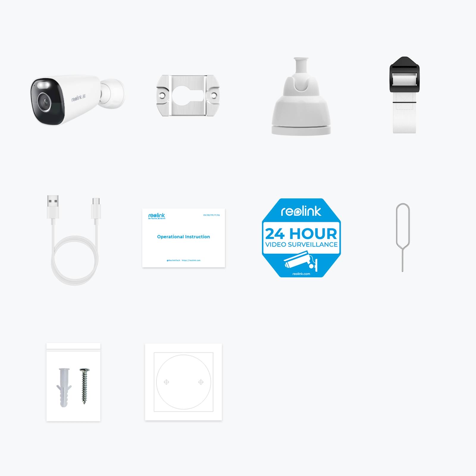 Reolink IP Kamera Argus serija B360 4K, Baterijska