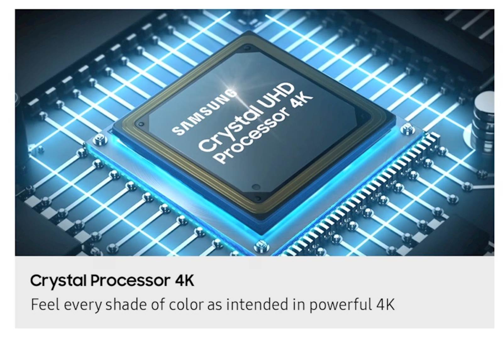 TV SAMSUNG Crystal UHD 4K  43" U7022F