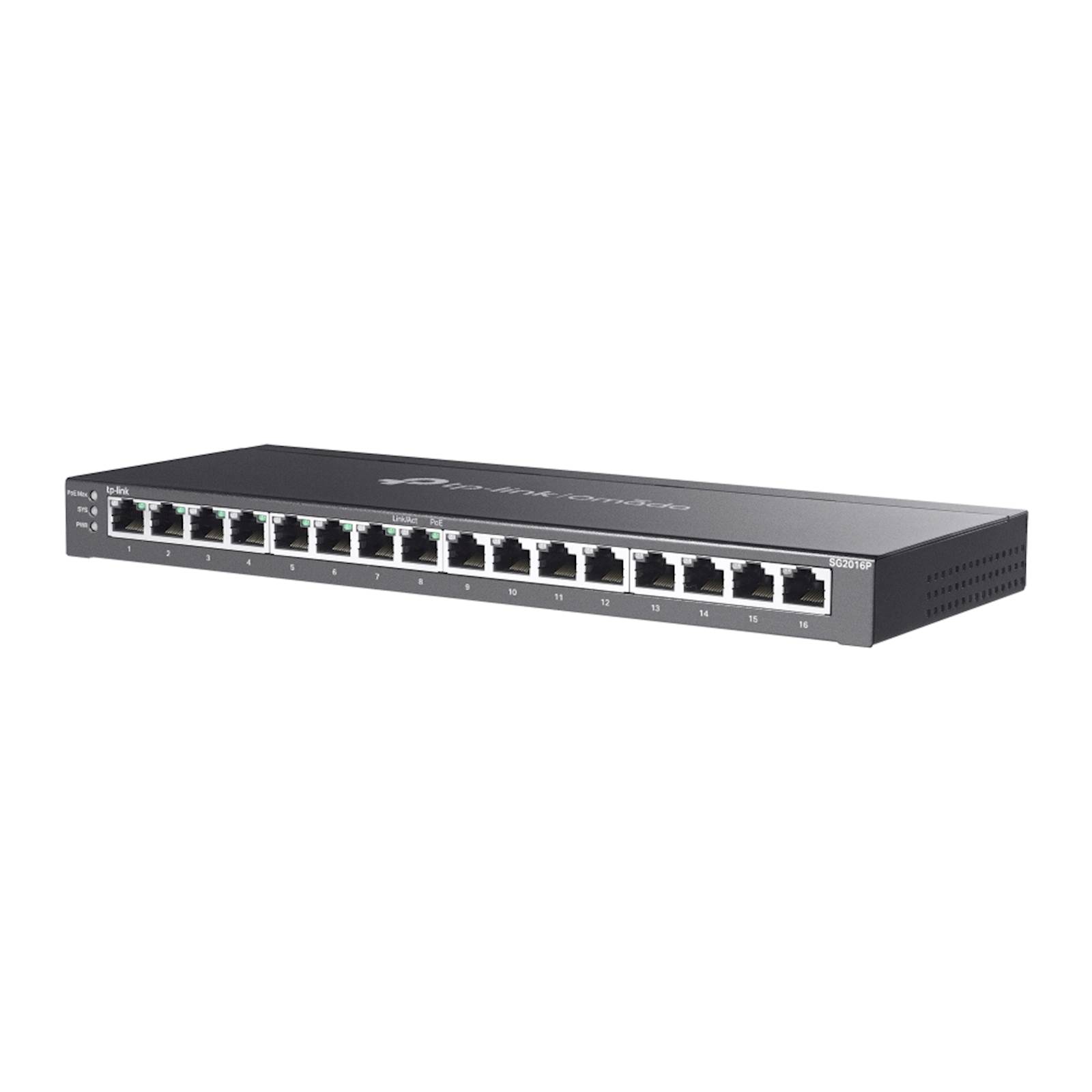 Switch TP-Link Omada 16-Port Gigabit Smart PoE+ SG2016P