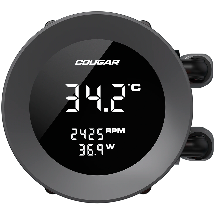 COUGAR Poseidon Vistek ARGB 240 AiO Liquid Watercooling - Black