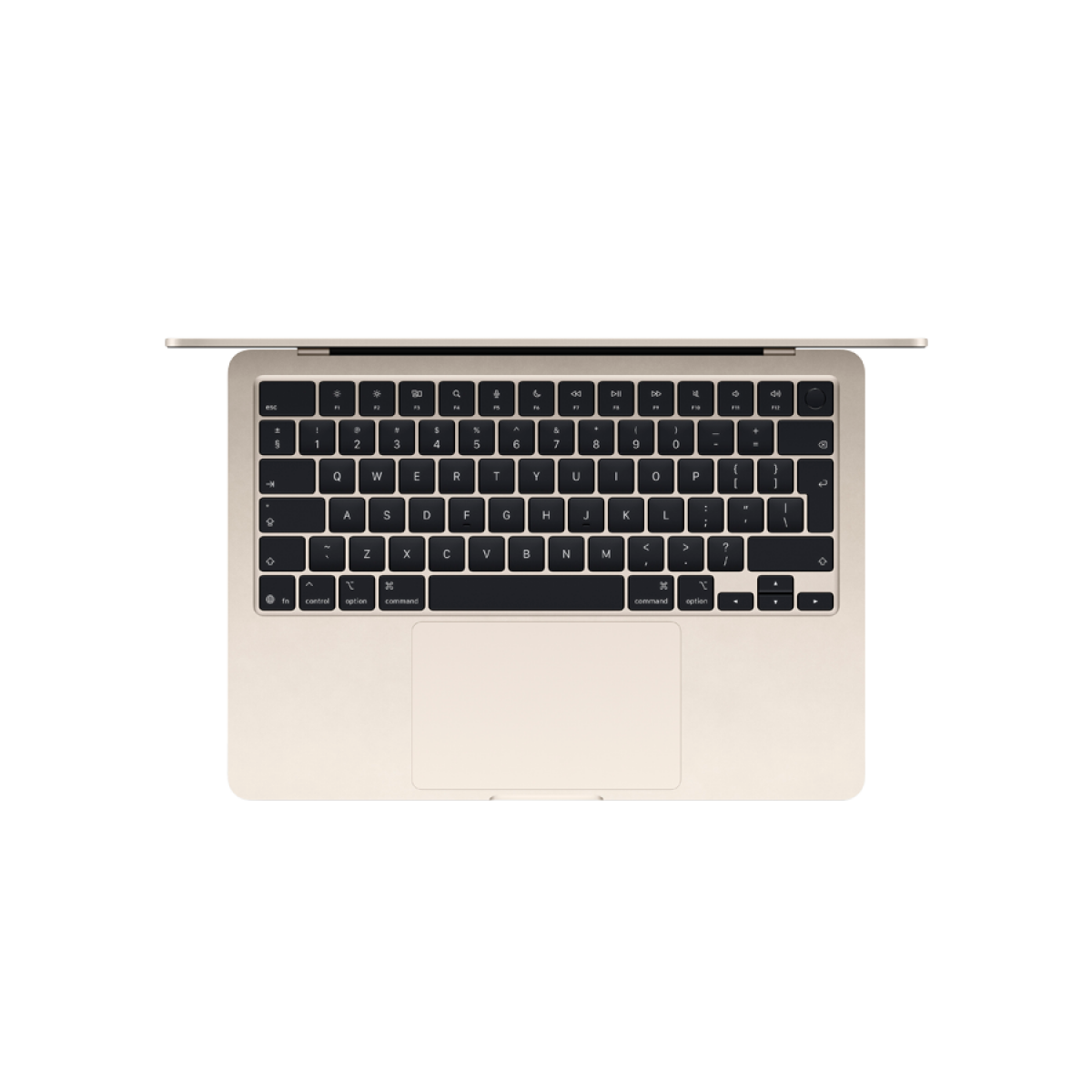 MacBook Air 13-inch,Starlight, Model A3240,M4 CHIP WITH 10C CPU, 8C GPU,16GB unified memory,30W USB-C Power Adapter,256GB SSD storage,Two Thunderbolt 4 Ports,Touch ID,Liquid Retina display,Force Touch Trackpad, KEYBOARD-INT