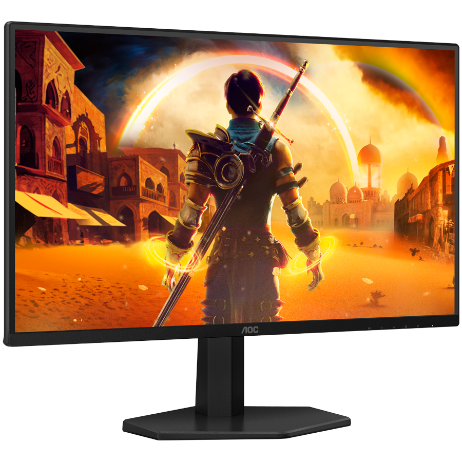 AOC Monitor Gaming 25G42E 24.5”, FHD 1920x1080, Fast IPS, 180Hz, 0.5ms (MPRT), 300 cd/m2, 1000:1, Adaptive Sync, HDR 10, 1x HDMI 2.0, 1x DP 1.4, Tilt