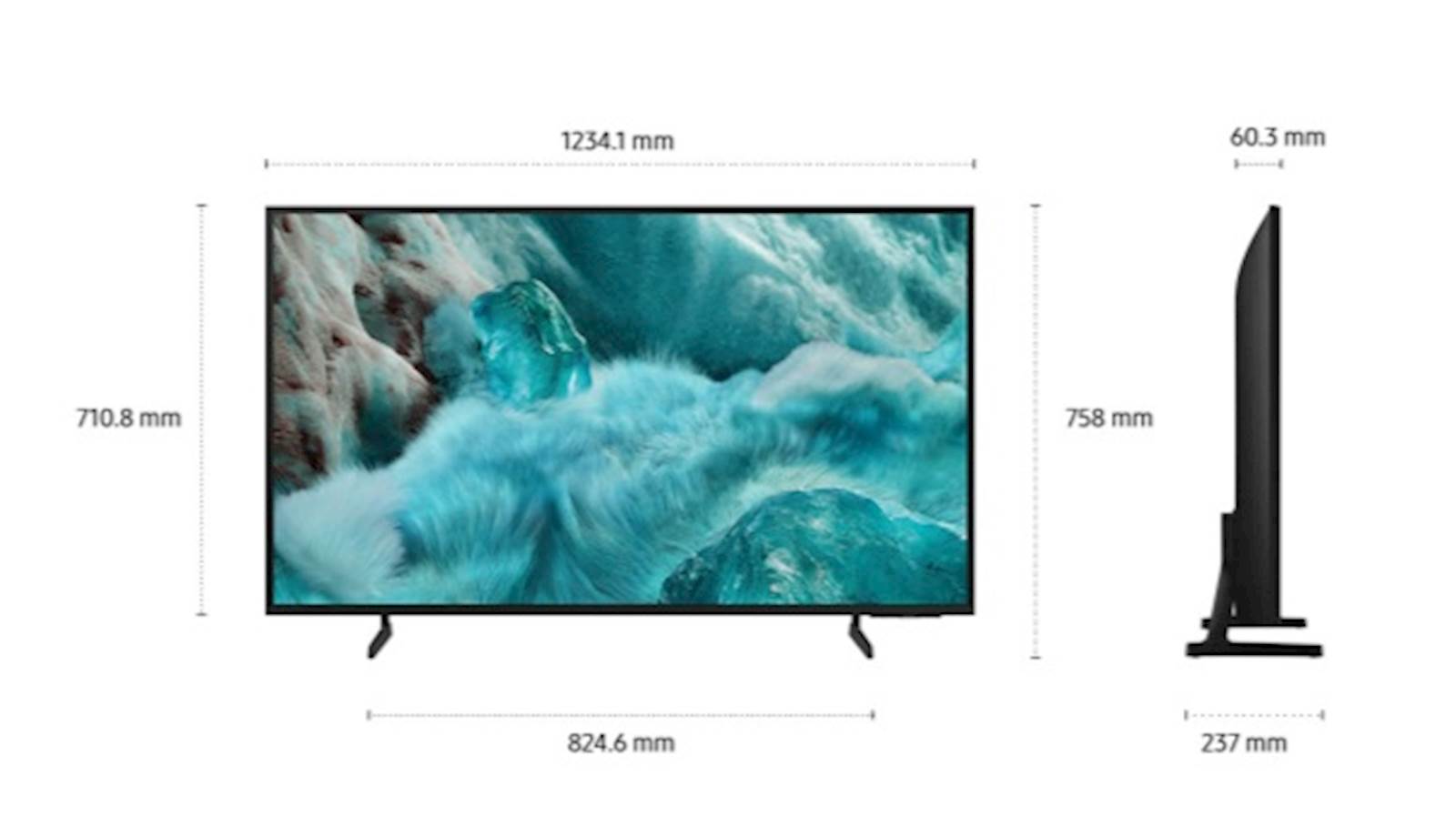 TV SAMSUNG QLED 4K Vision AI 55" Q7F