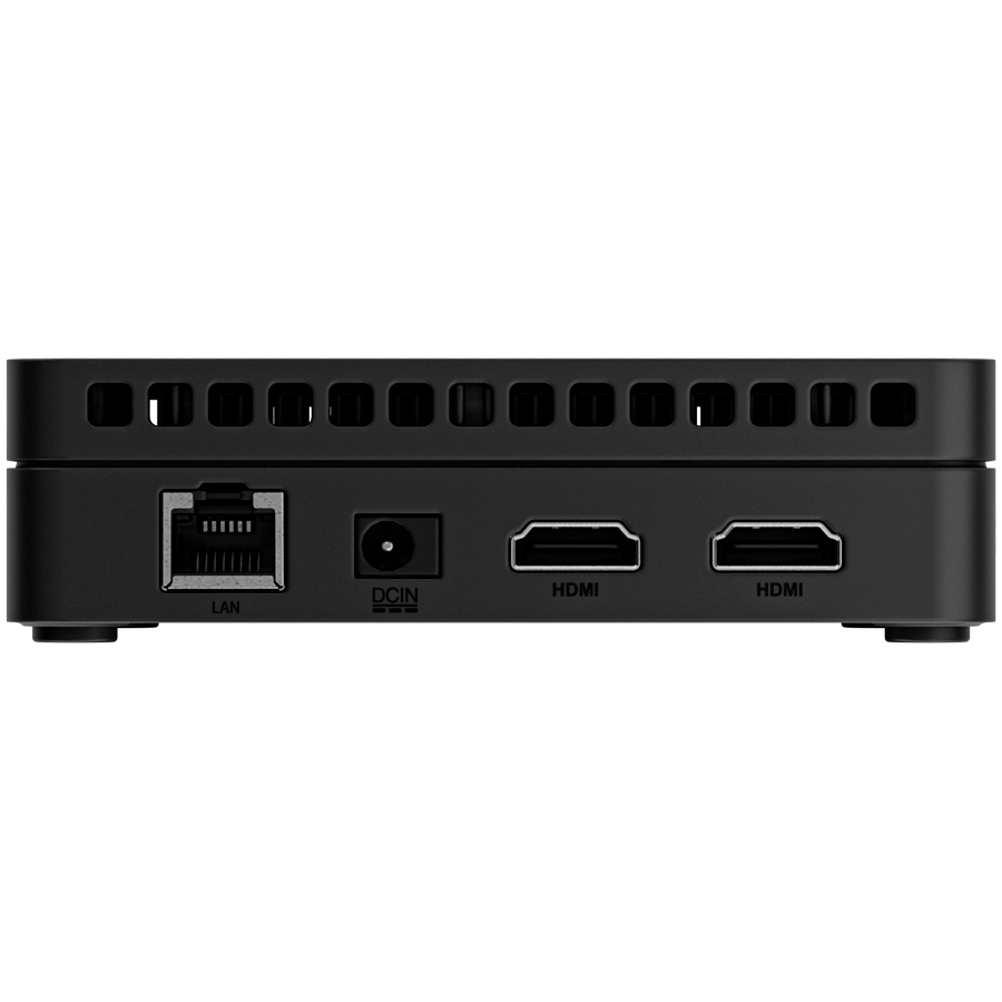 Alder lake N100,8GB+256GB,so-dimm*1,1x SSD-M.2 2280, Wifi6,1xMicroTFCard upto 512GB,5xUSB3.2gen1,1xCombo Jack,1xDCpower connector;2x HDMI1.4Type A,1xType-C data only,1xType-CFull fuction,1x RJ45,fTPM2.0 firmware,VESA mount with screws x1,Linux Ubuntu