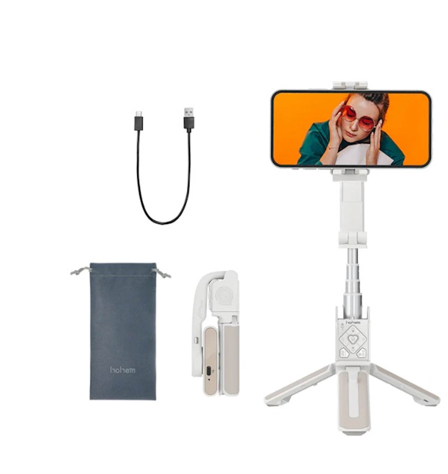 Stabilizator HOHEM iSteady Q White