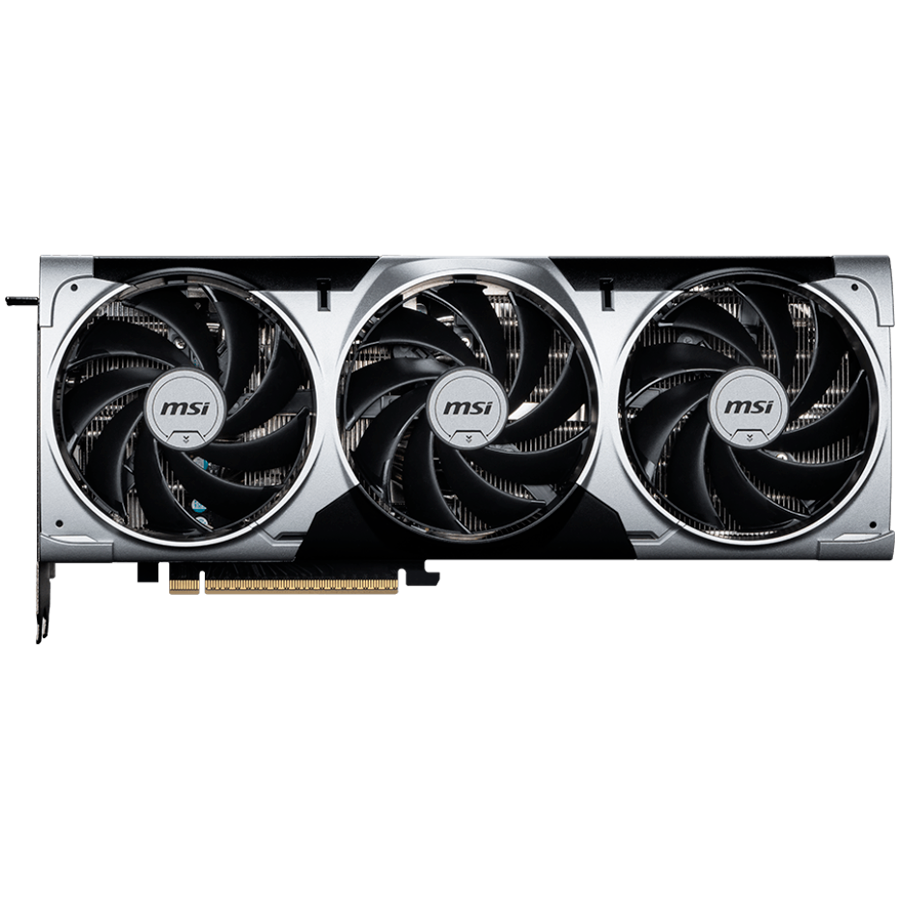 MSI Video Card Nvidia RTX 5080 16G VENTUS 3X OC PLUS (16GB GDDR7/256bit, PCI-E Gen5, 3x DP 2.1, 1x HDMI 2.1, 1x 16-pin Power Connector, 850W recommended, Retail)