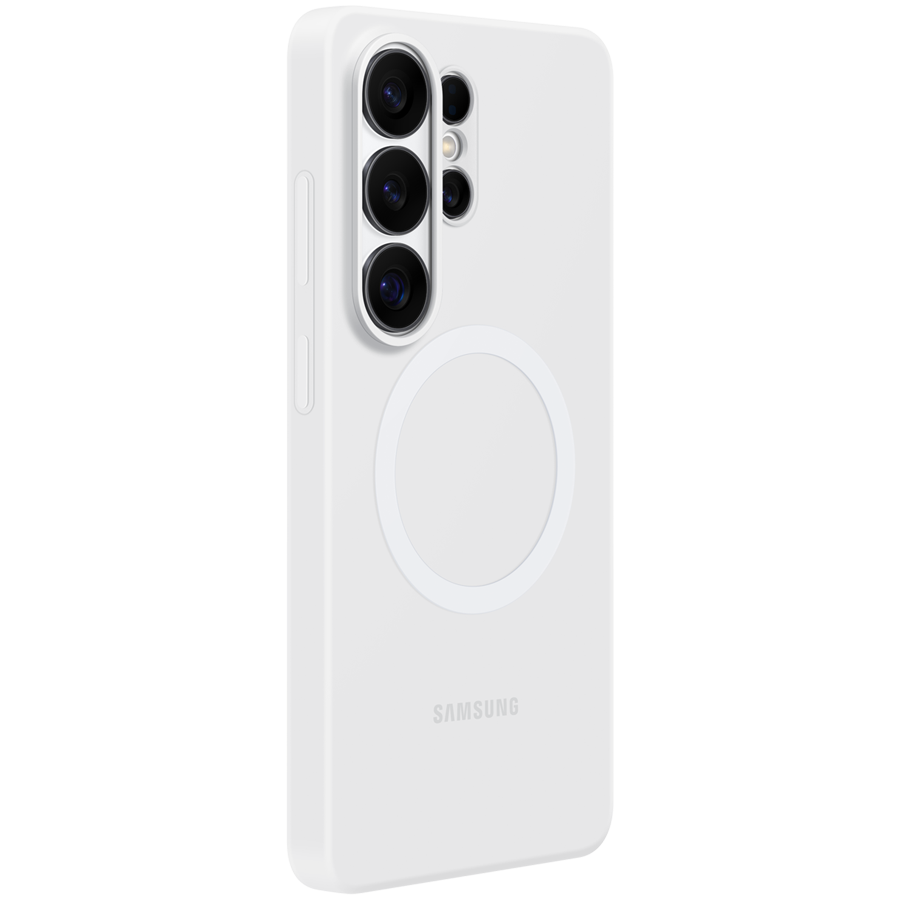 Samsung Galaxy S26 Ultra Silicone Magnet Case White