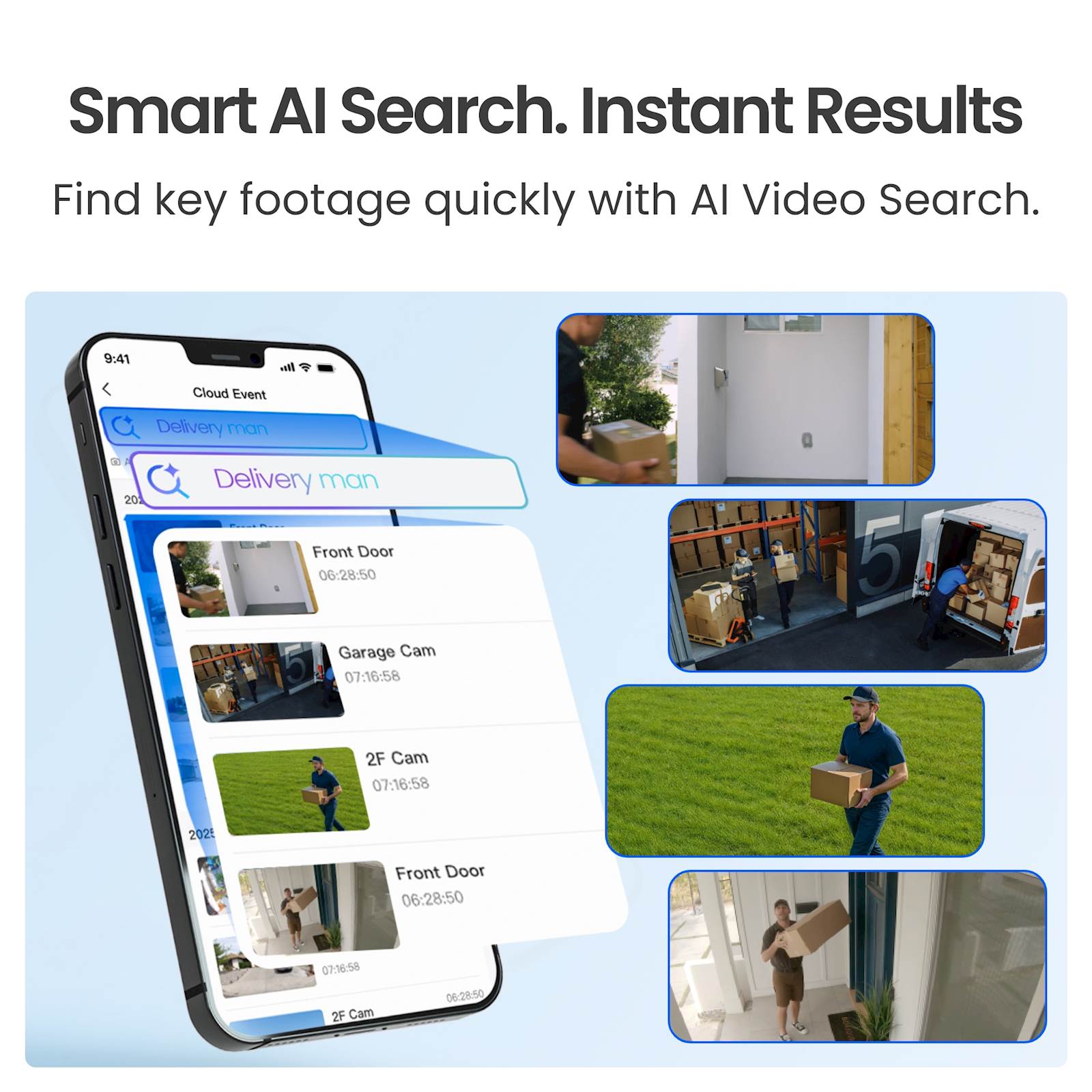 Reolink Smart IP kamera RP-PCT12M, 12MP, 4K, AI prepoznavanje, Ai pretraga videa