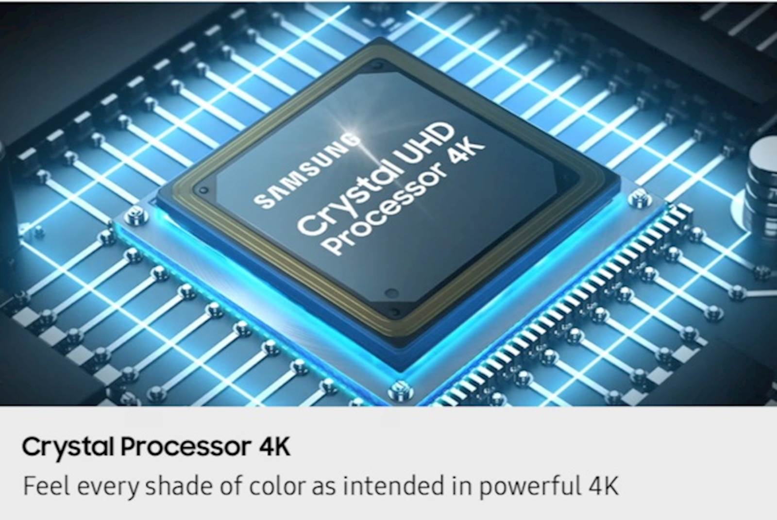 TV SAMSUNG Crystal UHD 4K  65" U7022F 