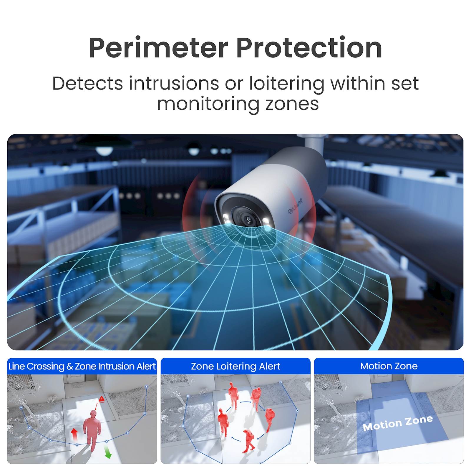 Reolink Smart kamera RP-PCB8MZ, 8MP, 4K, 5x zoom, AI, zaštita perimertra, širok vidni ugao