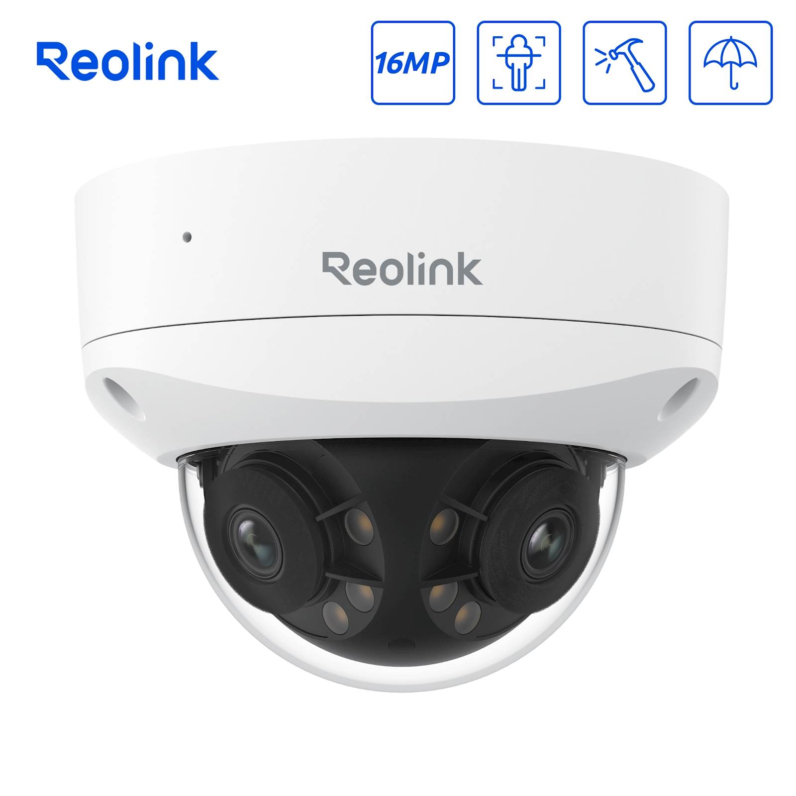 Reolink IP Kamera Duo serija P757 POE, 16MP, 180°, IK10