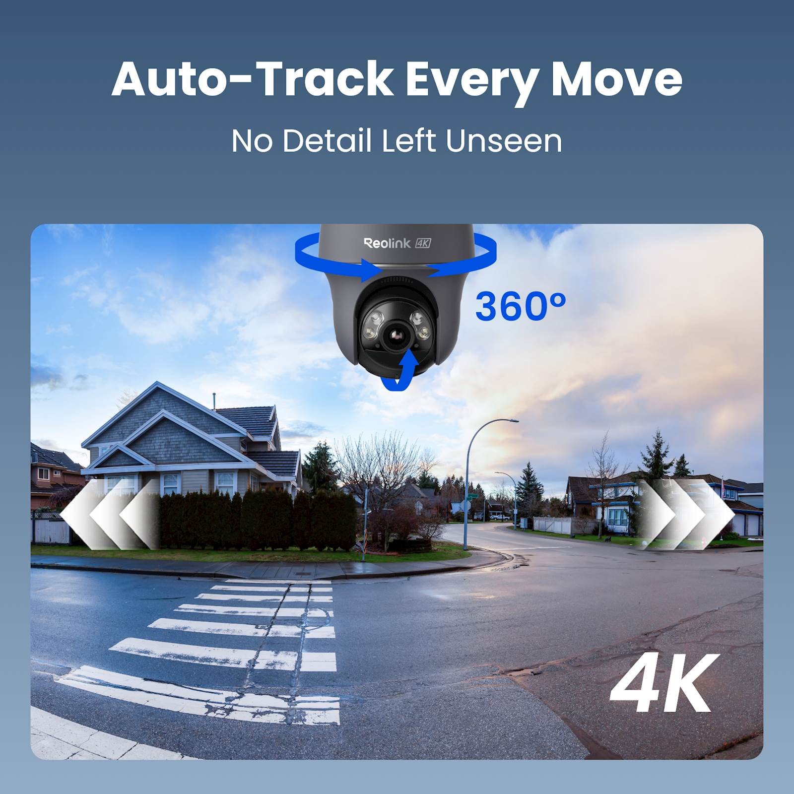 Reolink IP Kamera GO serija G440 Grey 4K, Baterijska, 4G LTE, Pan&Tilt, Priložen Solarni panel 2 6W