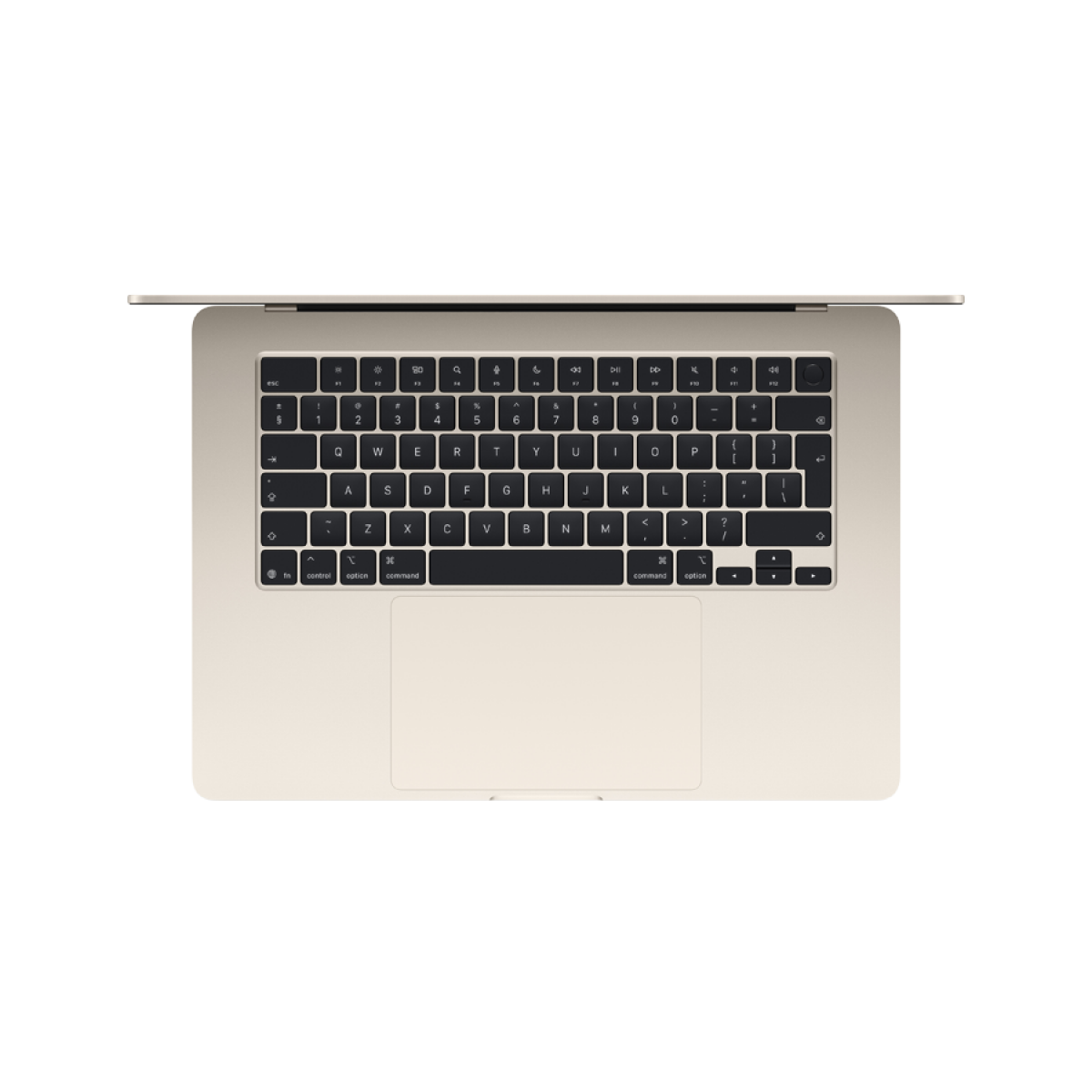 MacBook Air 15-inch,Starlight, Model A3448, M5 CHIP WITH 10C CPU, 10C GPU,16GB unified memory,35W Dual USB-C Power Adapter,512GB SSD storage,Two Thunderbolt 4 Ports,Touch ID,Liquid Retina display,Force Touch Trackpad, KEYBOARD-INT