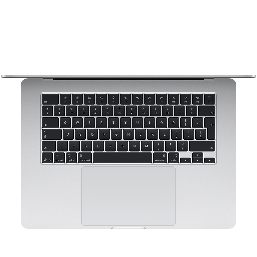 MacBook Air 15-inch,Silver,Model A3448,M5 CHIP WITH 10C CPU, 10C GPU,16GB unified memory,35W Dual USB-C Power Adapter,512GB SSD storage,Two Thunderbolt 4 Ports,Touch ID,Liquid Retina display,Force Touch Trackpad, KEYBOARD-INT