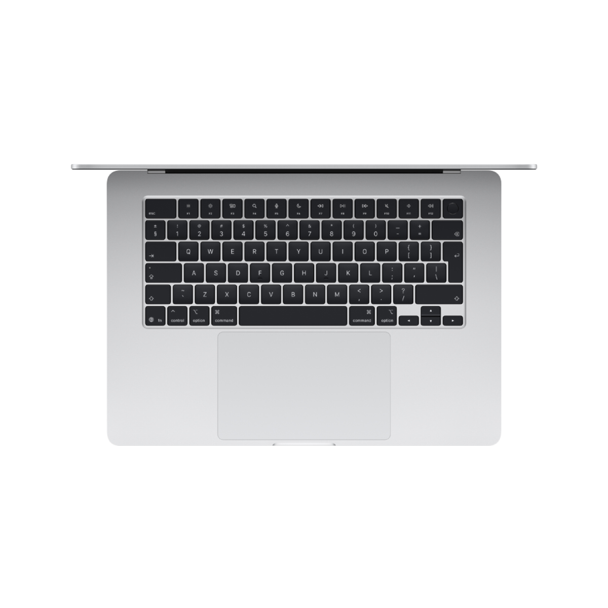 MacBook Air 15-inch,Silver,Model A3448,M5 CHIP WITH 10C CPU, 10C GPU,16GB unified memory,35W Dual USB-C Power Adapter,512GB SSD storage,Two Thunderbolt 4 Ports,Touch ID,Liquid Retina display,Force Touch Trackpad, KEYBOARD-INT