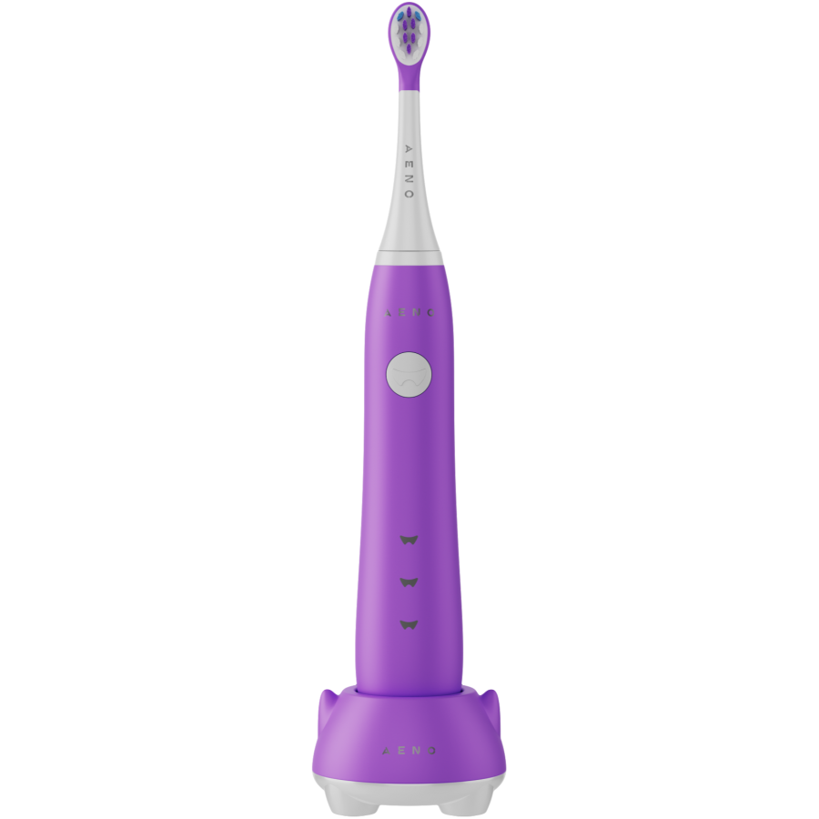 Wireless Tooth Brush, Violet, 3 Brush Heads, 600mAh, Function: Sensive, Clean, Whitening, Sweep, Smart Remind