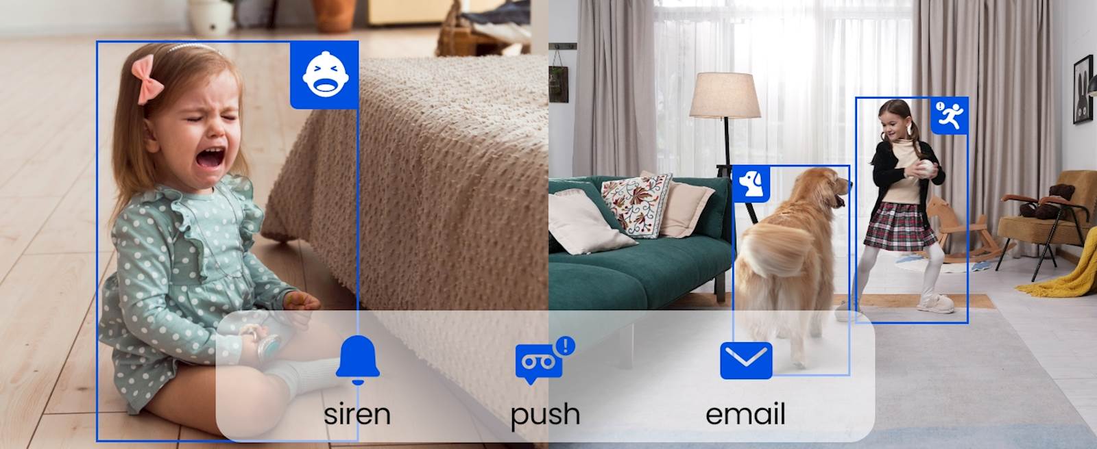 Reolink IP Kamera E serija E331, 5MP, Noćni vid 12m, Dvosmjerna komunikacija, PAN/TILT 