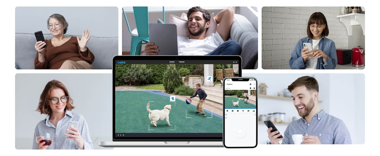 Reolink IP Kamera E serija E331, 5MP, Noćni vid 12m, Dvosmjerna komunikacija, PAN/TILT 