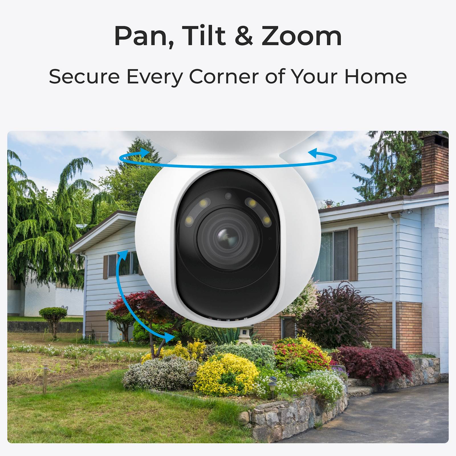 Reolink IP Kamera E serija E560 4K, PTZ Wi-FI 6, 3x optički zoom, Automatsko praćenje