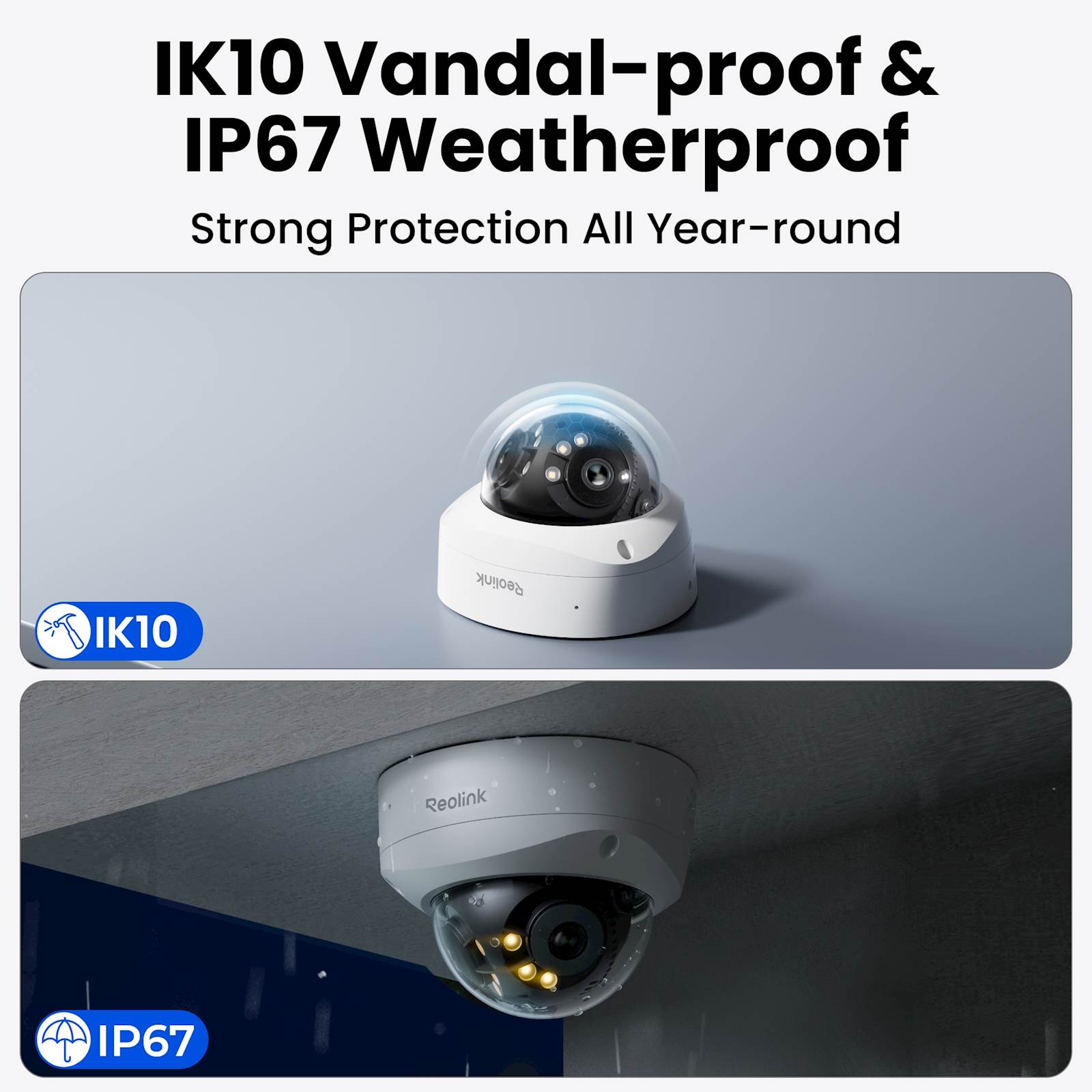 Reolink IP Kamera Duo serija P737 POE, 8MP, 4K, IK10 otporna, 180° pogledom, Noćni vid