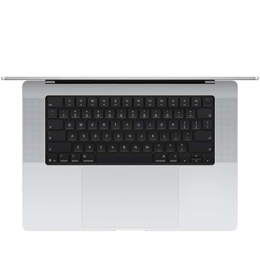 MacBook Pro 16-inch, Silver, Model A3429,APPLE M5 MAX, 18C CPU, 40C GPU,64GB unified memory,140W USB-C Power Adapter,2TB SSD storage,3x TB5, HDMI, SDXC, MagSafe 3,Touch ID,XDR display,Standard display,Force Touch Trackpad, KEYBOARD-INT