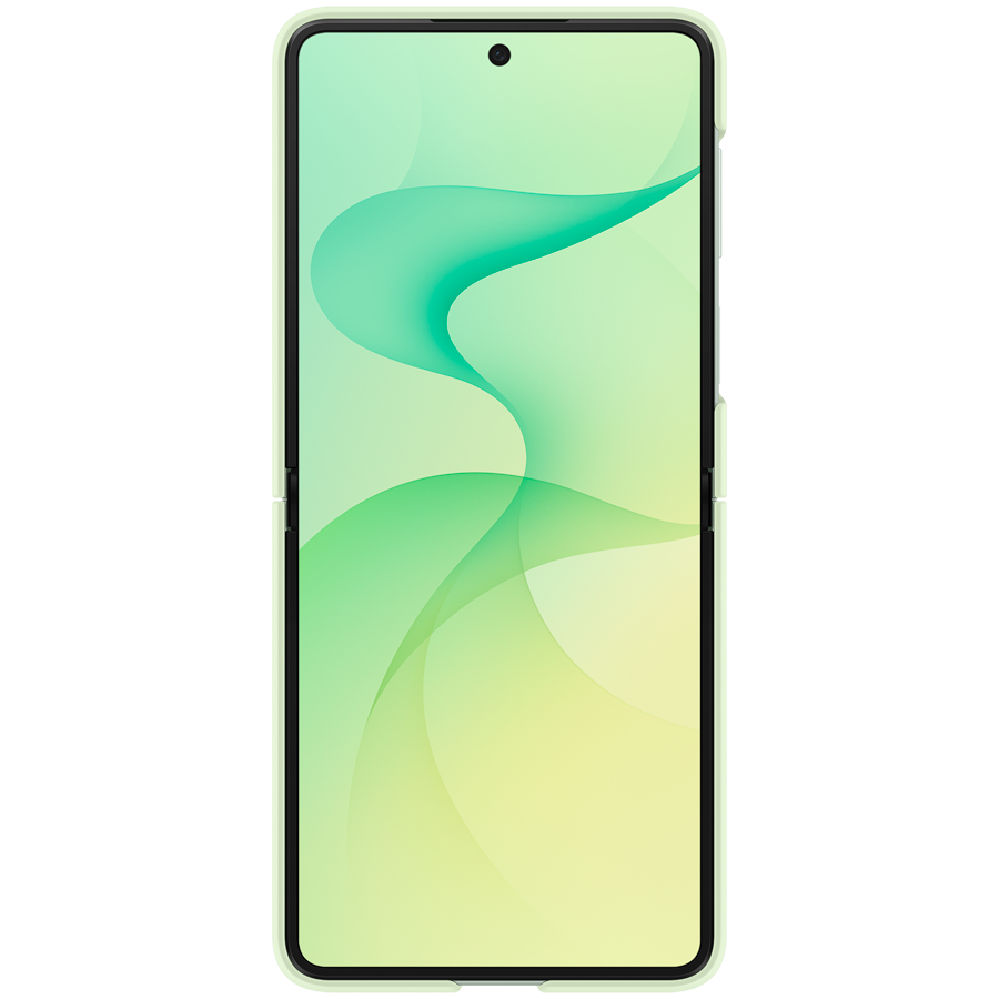 Samsung Galaxy Flip8 Silicone Ring Magnet Case Green