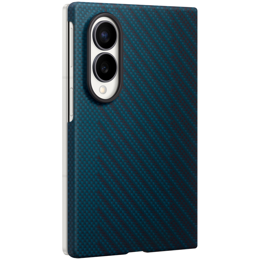 Samsung Galaxy Fold8 Carbon Magnet Case Navy