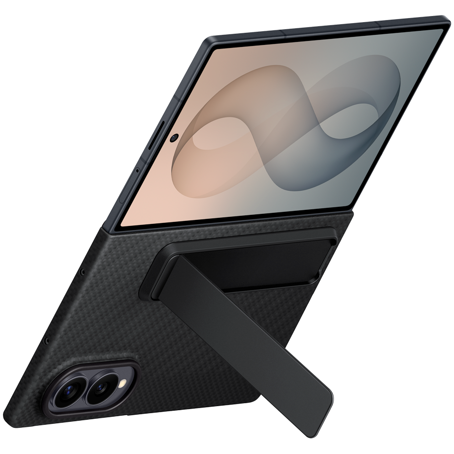 Samsung Galaxy Fold8 Carbon Standing Black